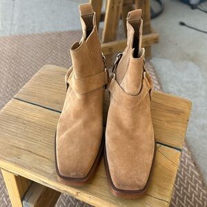 Sam Edelman ankle leather ankle boots size 6 1/2 in great shape